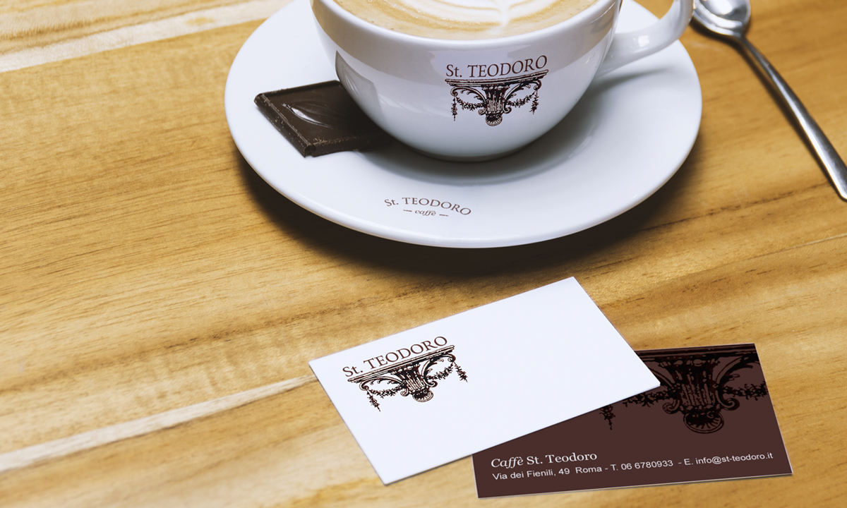 Restyling logo per caffetteria e ristorante di Roma