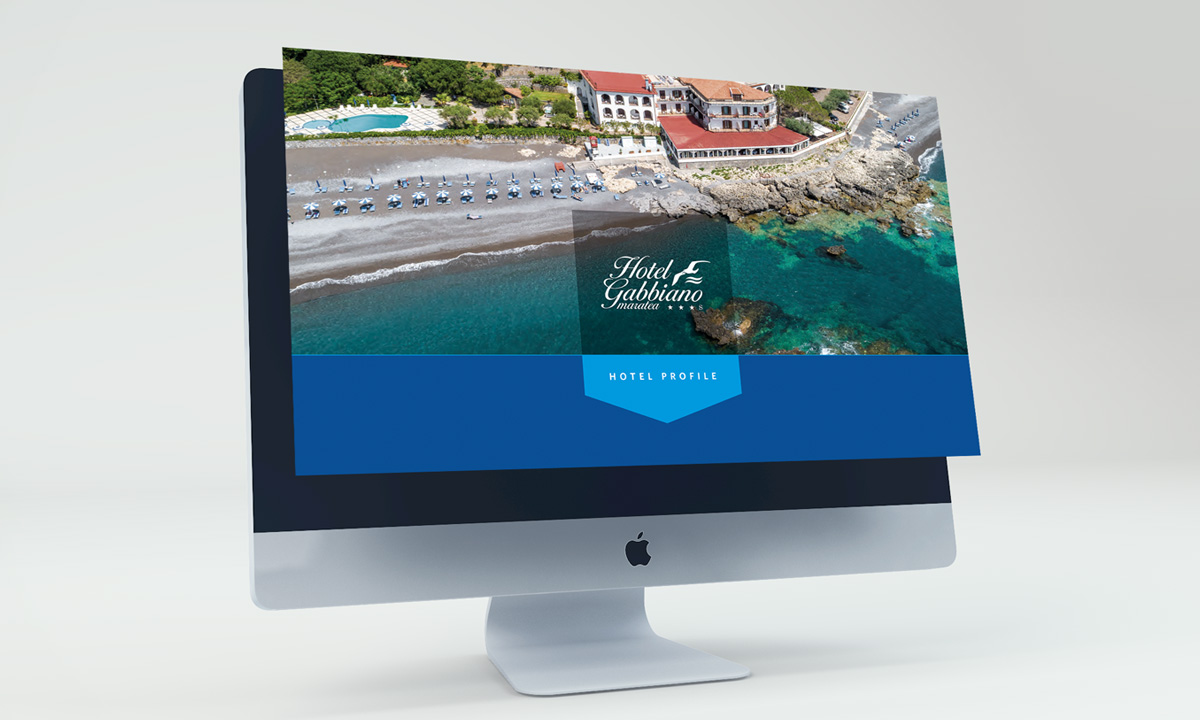 Realizzazione e-brochure per Hotel Gabbiano Maratea